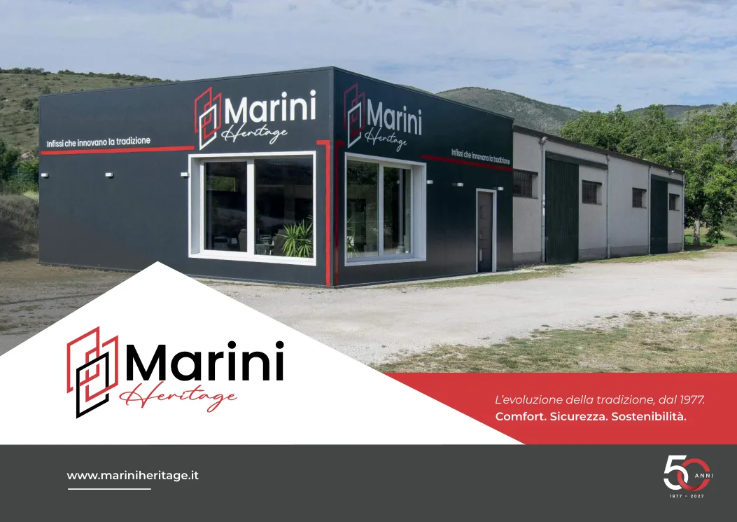 Copertina della brochure Marini Heritage 2026